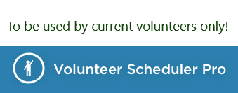 Volunteer Scheduler Pro (VSP)